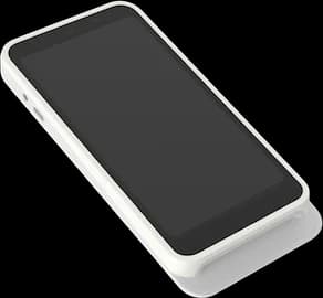 White Stripe Reader S700 smart card reader shown at an angle